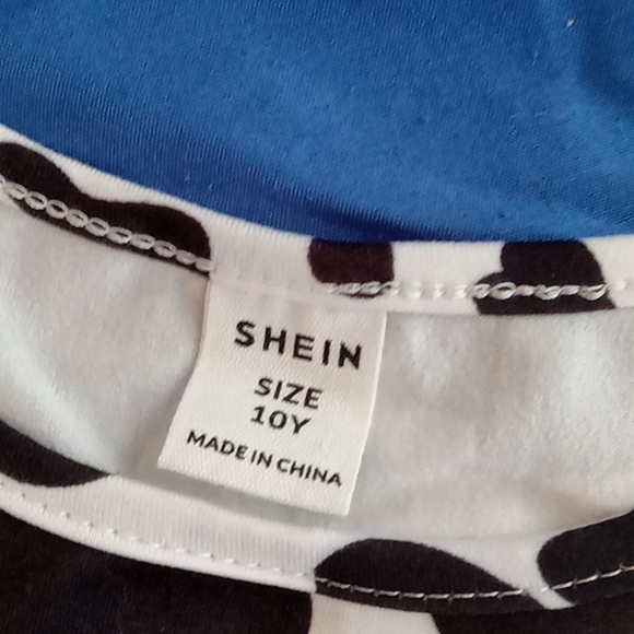 Cow Print (1) & White Collared (1) Crop Tops - Picture 3 of 10